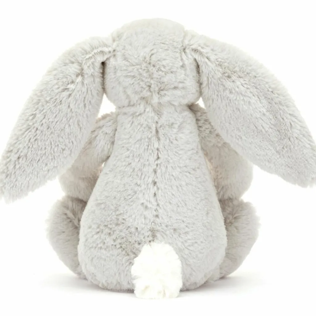 Jellycat Peluche Bashful Lapin en fleurs Gris (18 cm)
