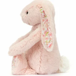 Jellycat Peluche Bashful Lapin en fleurs Cerise (18 cm)