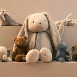 Liewood Peluche Berto Baby Elephant Mist (30 cm)