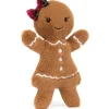 Jellycat Peluche bonhomme en pain d'épices Ruby (18 cm)