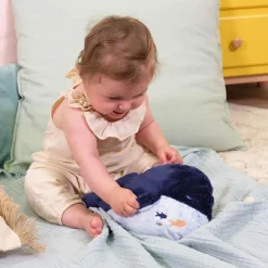 Best Peluche bouillotte bien-être baleine Petit calme (17 cm) Bouillotte