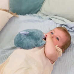 Kaloo Peluche bouillotte bien-être poisson Petit calme (25 cm)