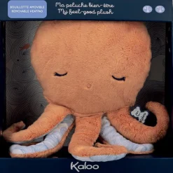 Kaloo Peluche bouillotte bien-être poulpe Petit calme (28 cm)