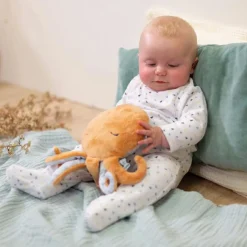 Kaloo Peluche bouillotte bien-être poulpe Petit calme (28 cm)