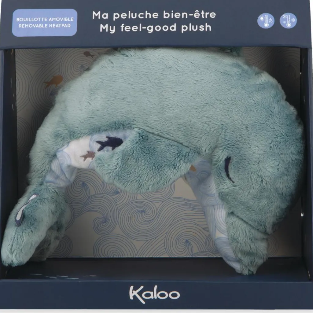 New Peluche bouillotte bien-être Dauphin Petit calme (24 cm) Bouillotte