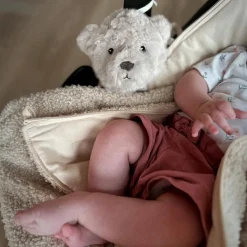 Sale Peluche bruit blanc à suspendre Lou beige (8 cm) Bruit Blanc