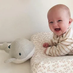 Online Peluche bruit blanc baleine Moby grise (21 cm) - Reconditionné Bruit Blanc