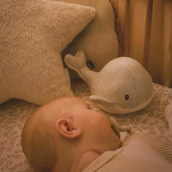 Online Peluche bruit blanc baleine Moby grise (21 cm) - Reconditionné Bruit Blanc