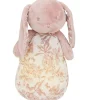Sale Peluche bruit blanc lapin Toile de Jouy rose Bruit Blanc