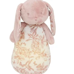 Sale Peluche bruit blanc lapin Toile de Jouy rose Bruit Blanc