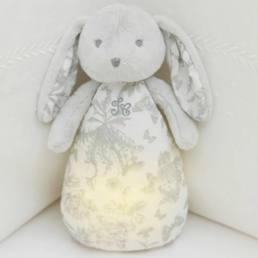 Discount Peluche bruit blanc lapin Toile de Jouy gris Bruit Blanc