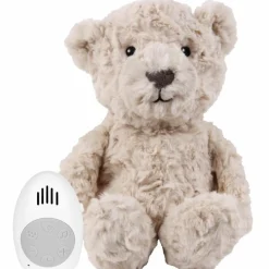 FLOW Peluche bruit blanc Lou l'ours beige (24 cm)