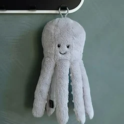 New Peluche bruit blanc Olly la pieuvre grise Bruit Blanc