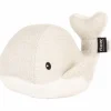 FLOW Peluche bruit blanc rechargeable baleine Moby gris