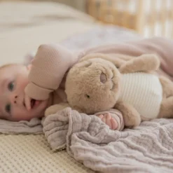 FLOW Peluche bruit blanc rechargeable Milo lapin beige