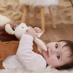 Kaloo Peluche bulle d'amour lapin cannelle Plume (23 cm)