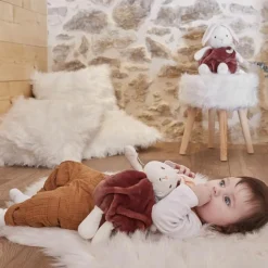 Kaloo Peluche bulle d'amour lapin cannelle Plume (23 cm)