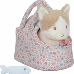 Outlet Peluche chat avec sac de transport Marley Peluche Moyenne (20-59 Cm)