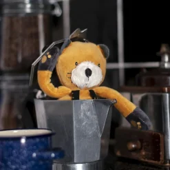 Moulin Roty Peluche chat Lulu Les Moustaches (27 cm)