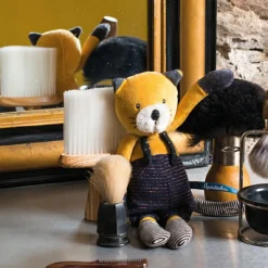 Moulin Roty Peluche chat Lulu Les Moustaches (27 cm)
