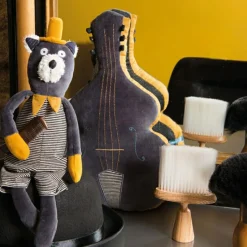 Moulin Roty Peluche chat Lulu Les Moustaches (27 cm)