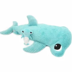 Les Déglingos Peluche Clou maman et bébé Les Ptipotos Aqua (57 cm)