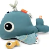 Peluche d'activités avec miroir baleine Wally Peluche D'Activités