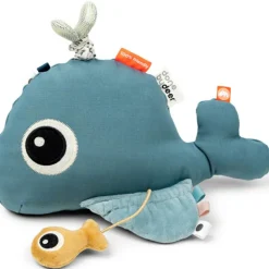 Peluche d'activités avec miroir baleine Wally Peluche D'Activités
