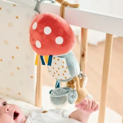 Nattou Peluche d'activités Champignon Felix et Léo (32 cm)