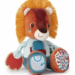Lilliputiens Peluche d'activités Jack le Lion (25 cm)