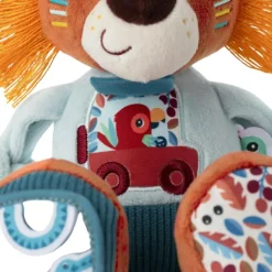 Lilliputiens Peluche d'activités Jack le Lion (25 cm)