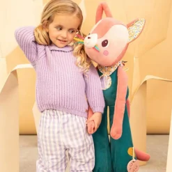 Lilliputiens Peluche d'activités Jeanne le grand chat (87 cm)