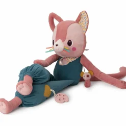 Lilliputiens Peluche d'activités Jeanne le grand chat (87 cm)