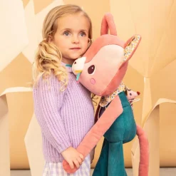 Lilliputiens Peluche d'activités Jeanne le grand chat (87 cm)