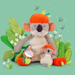 Moulin Roty Peluche d'activités Koco le koala Dans la Jungle