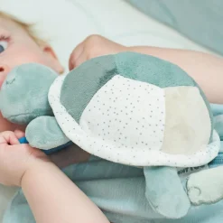 Nattou Peluche d'activités Lapidou Tortue verte (20 cm)