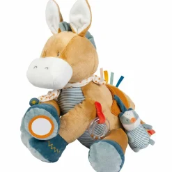 Nattou Peluche d'activités Léo l'âne (45 cm)