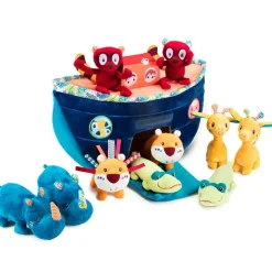 Lilliputiens Peluche d'activités Ma première arche de Noé