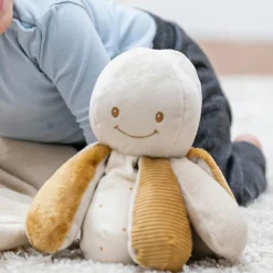 New Peluche d'activités pieuvre Lapidou sable-caramel (20 cm) Peluche D'Activités