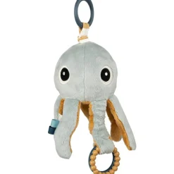 Done by Deer Peluche d'activités vibrante à suspendre Jelly Bleu