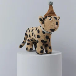 OYOY Mini Peluche Darling Baby Elvis le léopard (33 cm)