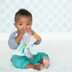 Infantino Peluche de dentition pingouin