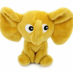Les Déglingos Peluche Dimoitou maman et bébé Les Ptipotos Moutarde (35 cm)