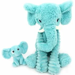 Sale Peluche Dimoitou maman et bébé Les Ptipotos Aqua (35 cm) Peluche Moyenne (20-59 Cm)