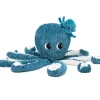 New Peluche Filou la pieuvre maman et bébé Les Ptipotos bleu Peluche Moyenne (20-59 Cm)