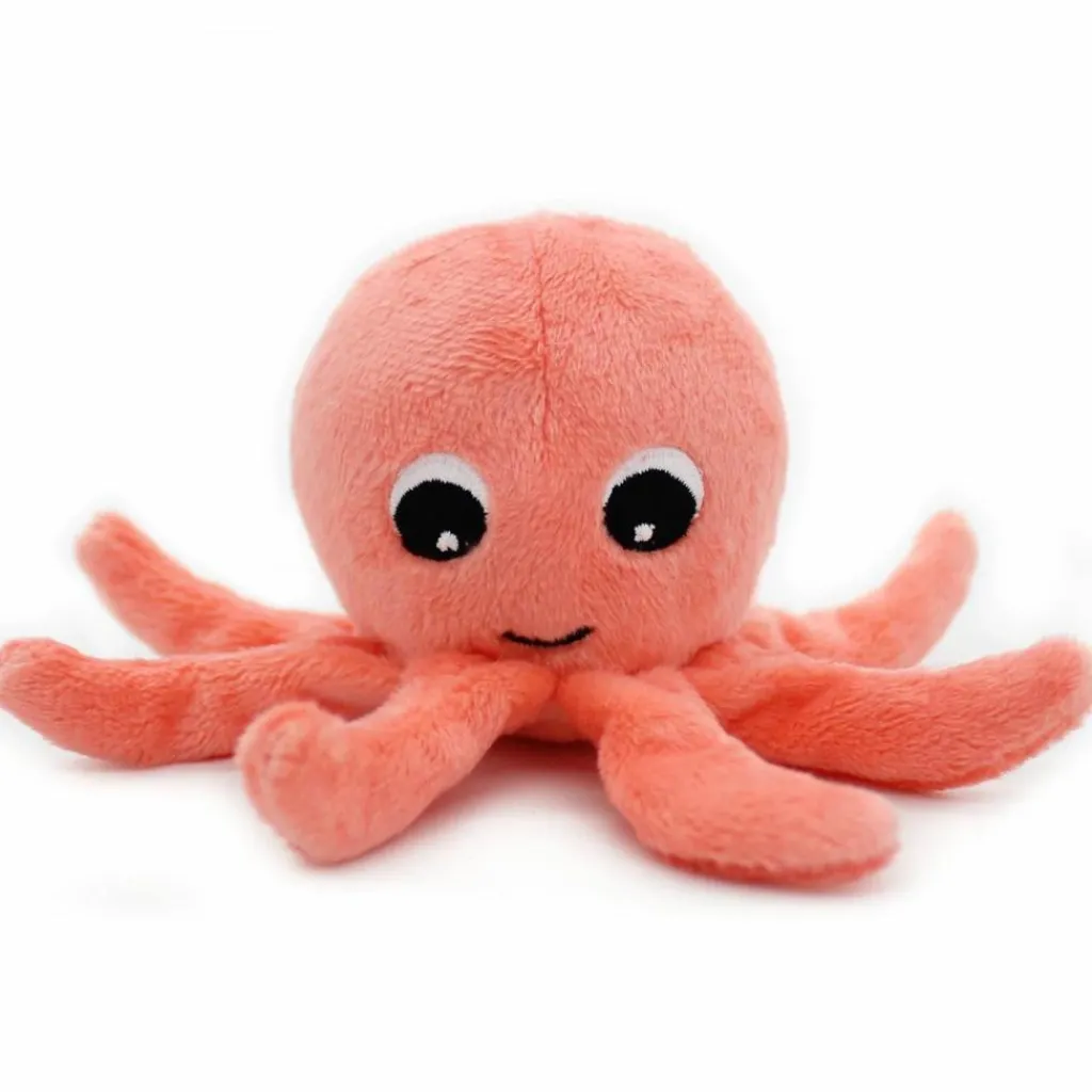 Les Déglingos Peluche Filou maman et bébé Les Ptipotos Corail (50 cm)