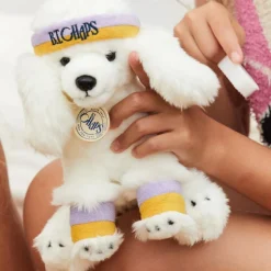 Hot Peluche Franny le Caniche (24 cm) Peluche Moyenne (20-59 Cm)