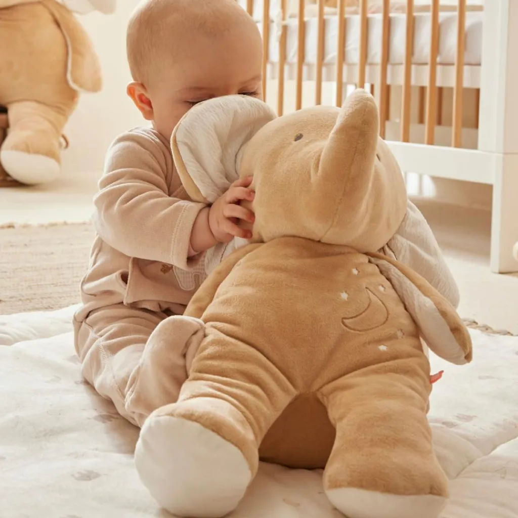 Noukie's Peluche géante Bali, Moka & Snow (80 cm)