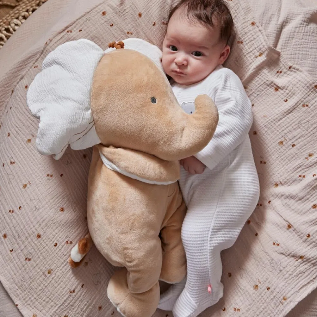 Noukie's Peluche géante Bali, Moka & Snow (80 cm)