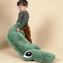 Outlet Peluche géante Croco le crocodile (100 cm) Grande Peluche (60 Cm Et +)